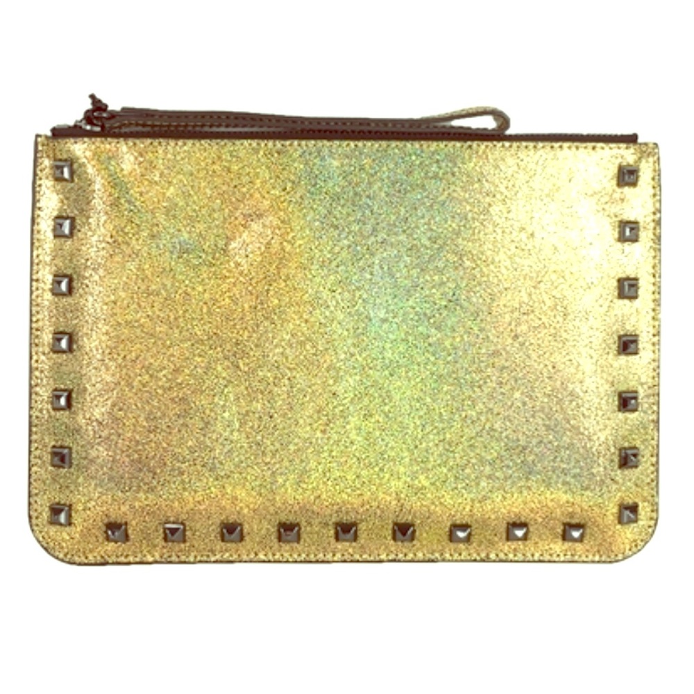 NWT Rebecca Minkoff Gold Clutch